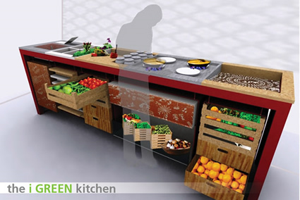 cucina, cucina sostenibile, arredamento sostenibile, arredamento cucina ecologica, cucina ecologica