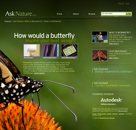 asnature.org, ask nature, janine benyus, janine benyus asknature.org, biomimesi, janine benyus biomimicry guild