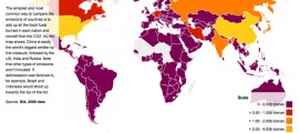 emissioni co2, emissioni co2 mappa interattiva, mappa interattiva co2, mappa emissioni co2