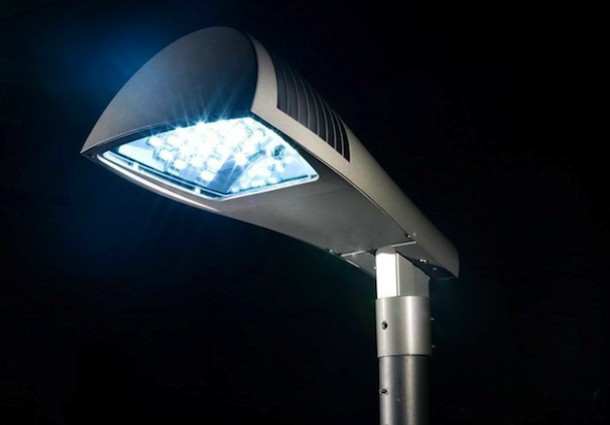 Archilede, lampione a led