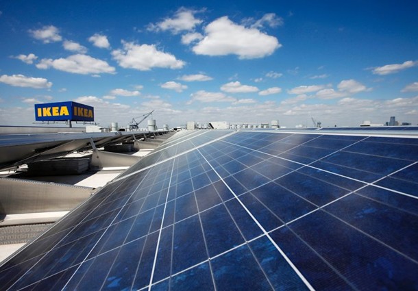 ikea fotovoltaico, ikea efficienza energetica