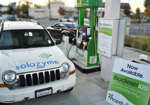 Propel-Solazyme, biocarburante a base di alghe