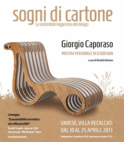 giorgio caporaso, ecodesign, giorgio caporaso ecodesigner