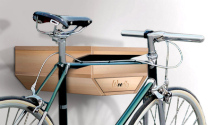 woodly, supporto bici, ecodesign