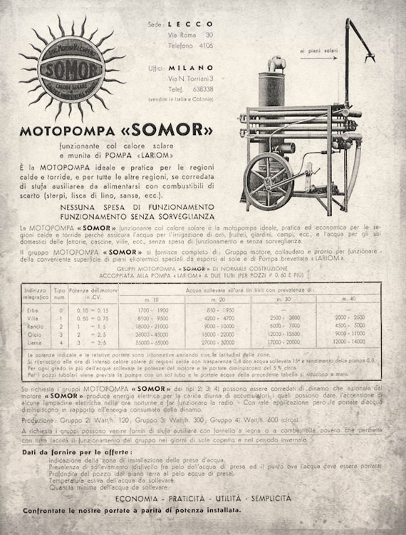 nova somor, eliopompa nova somor, novasomor, elio pompa