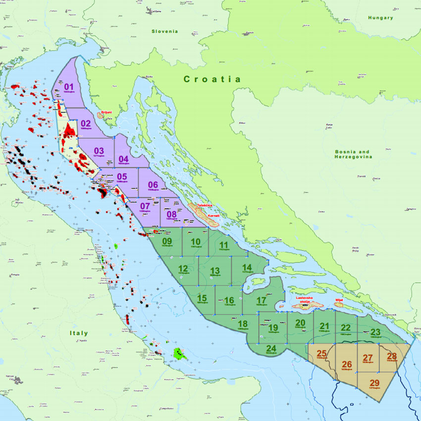 croazia trivellazioni, croazia petrolio, petrolio adriatico