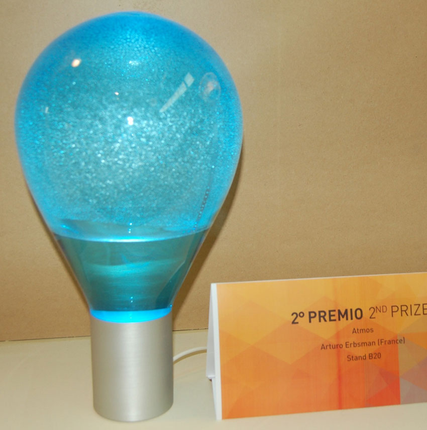 Lampadina LED Atmos, 2° Premio