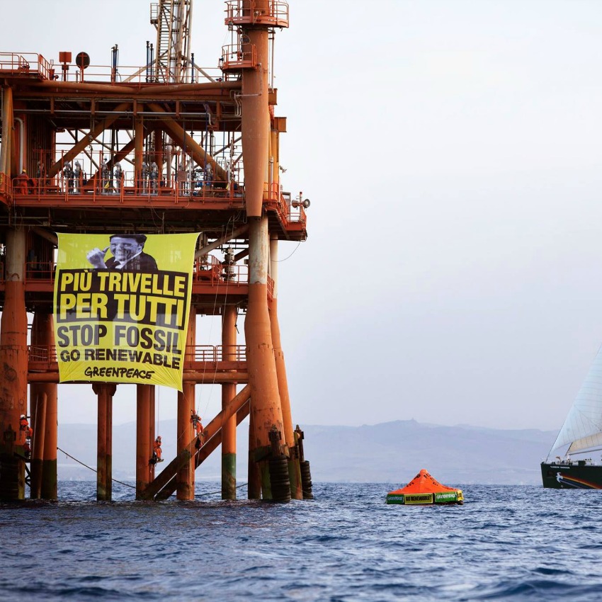 Greenpeace, Trivelle, No Triv