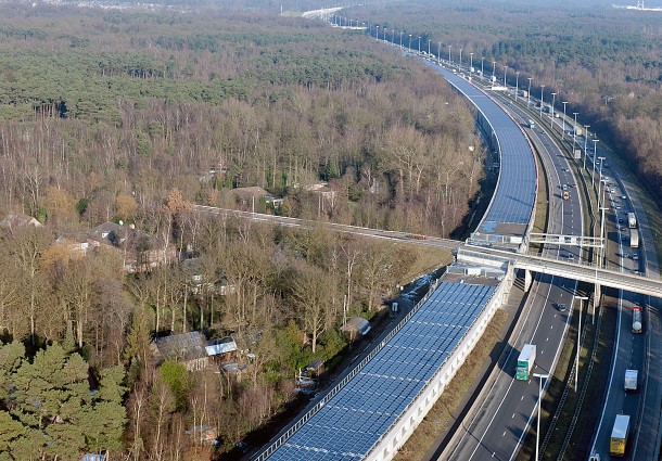 Ferrovie Solari, Pannelli Fotovoltaici a Terra