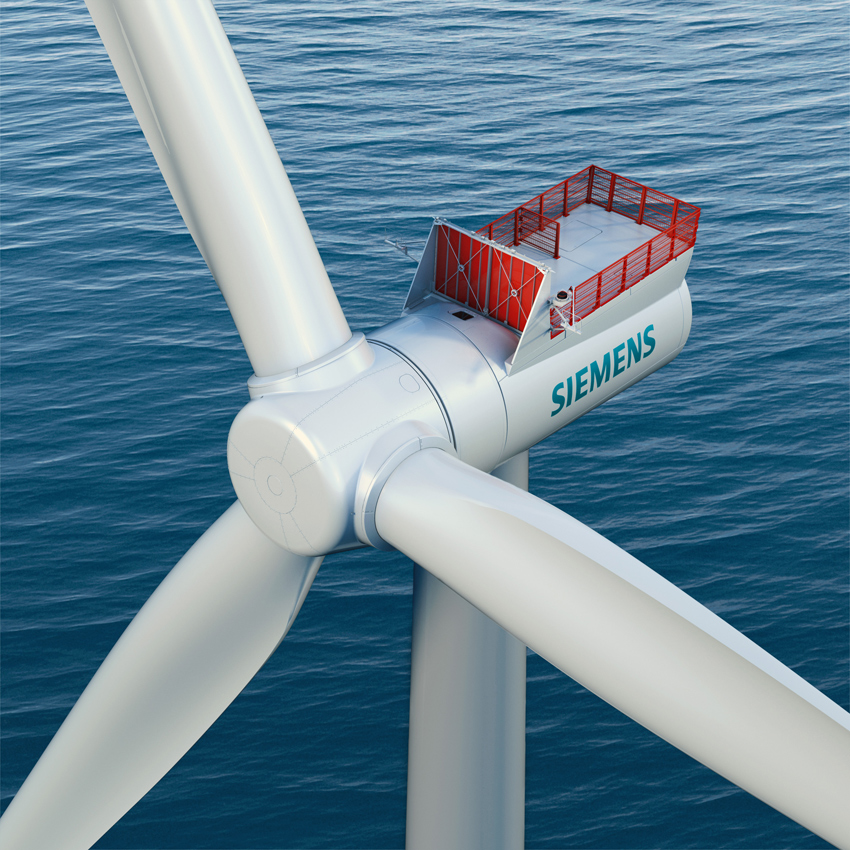 Nuova Turbina Eolica Siemens