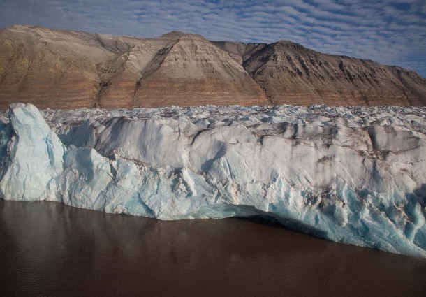 Kronebreen, ghiacciaio situato nelle isole Svalbard in Norvegia
