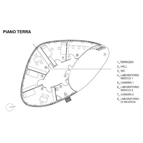 Progetto Riccio: il nuovo edificio organico galleggiante