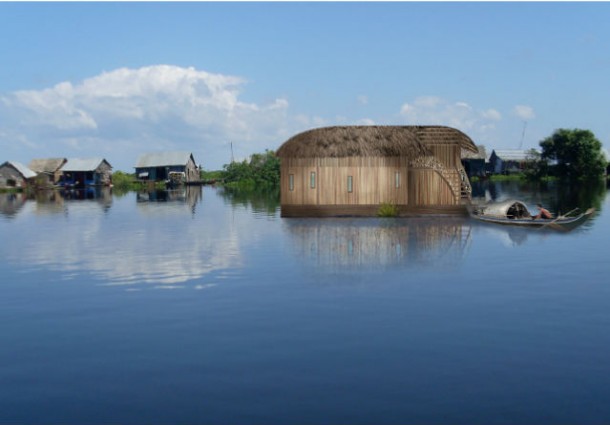 Progetto Riccio: il nuovo edificio organico galleggiante