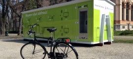 Milano: Container Itinerante per la Raccolta dei Rifiuti Elettrici