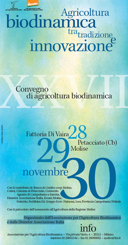 agricoltura biodinamica, convegno agricoltura biodinamica, associazione agricoltura biodinamica, agricoltori biodinamici