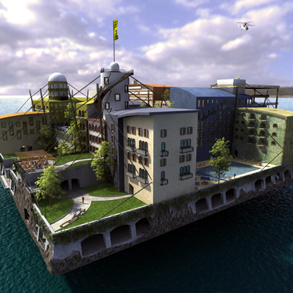 seasteading institute, piattaforme sull'oceano, piattaforme oceaniche, seasteading institute piattaforme oceaniche