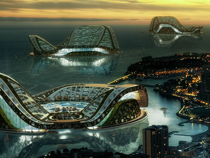 vincent callebaut, lilypad, Lilypad, Vincent Callebaut, architettura sostenibile lilypad, architettura sostenibile, ecotectural, ecopolis, ecopolis callebaut,