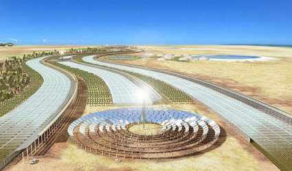 desertec, desertec sahara, desertec concentrazione solare sahara, desertec concentazione solare csp, desertec energia solare dal deserto, desertec energia solare sahara