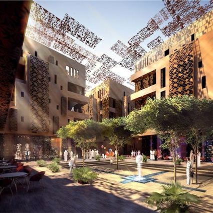 masdar, masdar city, masdar abu dhabi, masdar città sostenibile, città sostenibile masdar, città pulita masdar masdar foster e partner