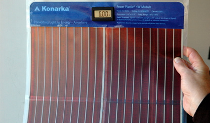 konarka, konarka celle solari su finestre, fotovoltaico su finestre, fotovoltaico su vetro, fotovoltaico su vetro e finestre, celle solari su vetro