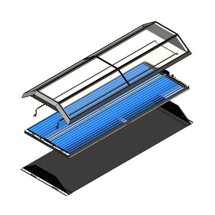 concentratori solari, solare termico, chromasun, chromasun solare termico, concentratore solare